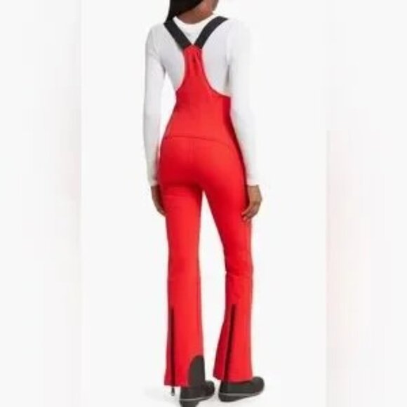 Goldbergh Phoebe Ski Bib/Salopettes/Pants NWT Flame Red US Size 6 - Picture 3 of 5